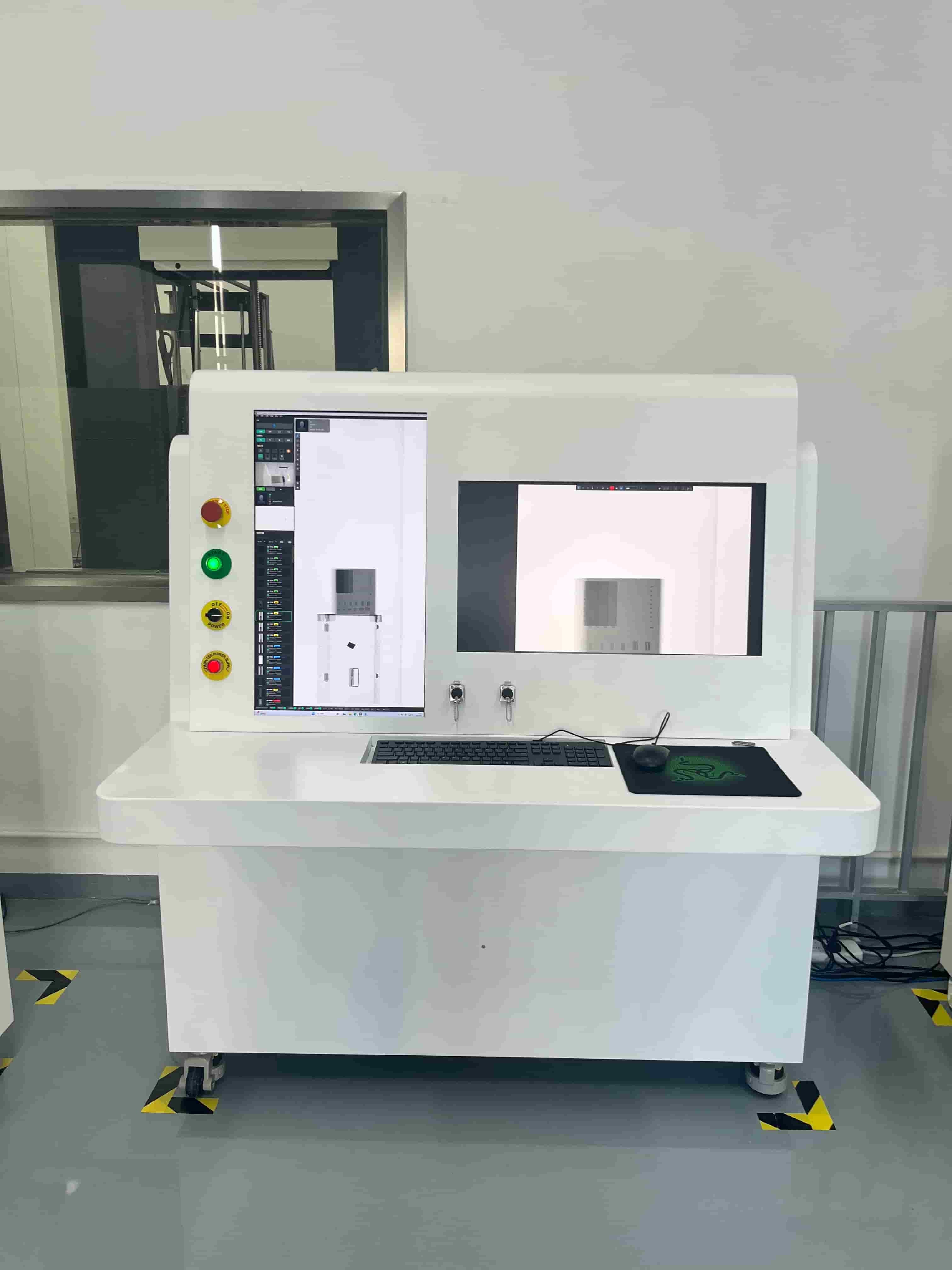 Fast Installation Security Body Scanner Anti  With Dual View