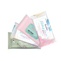 Diário molhado feito sob encomenda das limpezas de Logo Disposable Cosmetic Makeup Remover usado para a limpeza da cara