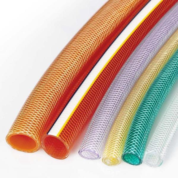 Flexible fiber conduit pvc strength spring hydraulic transparent clear pvc steel wire reinforced hose