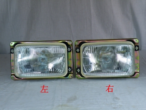 AZ9100728005 Square Halogen Headlight Assembly For STR