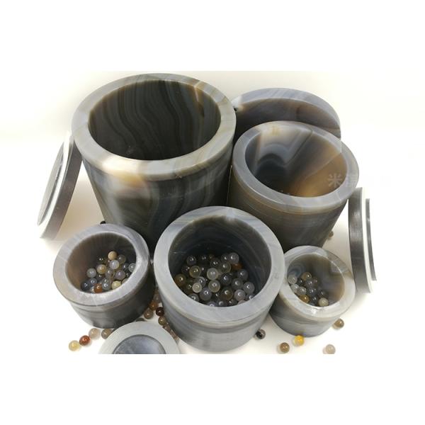 Powder Grinding Ball Mill Jar 250ml Agate Material For Biology Research