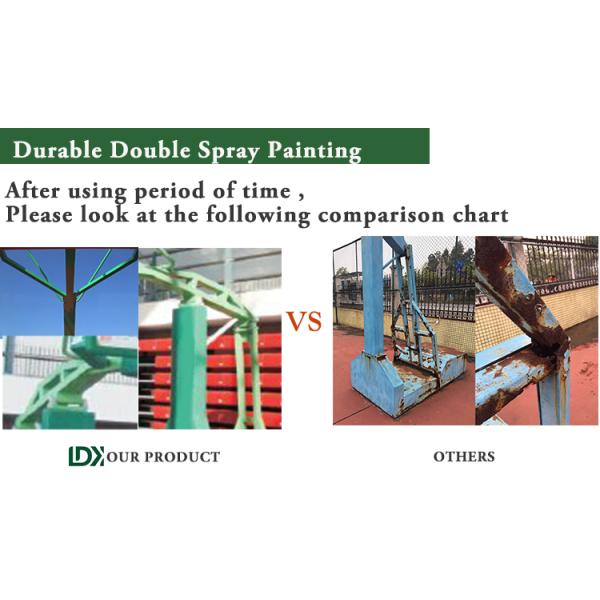 Mejor vendido Indoor portátil de baloncesto hidráulico soporte duradero y a prueba de óxido