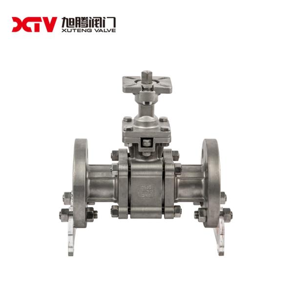 High Pressure Forged Steel Flanged A105 Ball Valve 800lb-1500lb Channel Straight Through Type