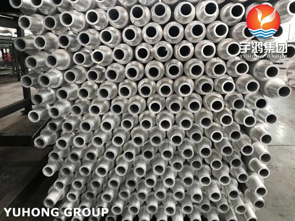 Corrosion Resistance A179 Fin Material AL 1060 Extruded Fin Tube For Air Cooler Condenser