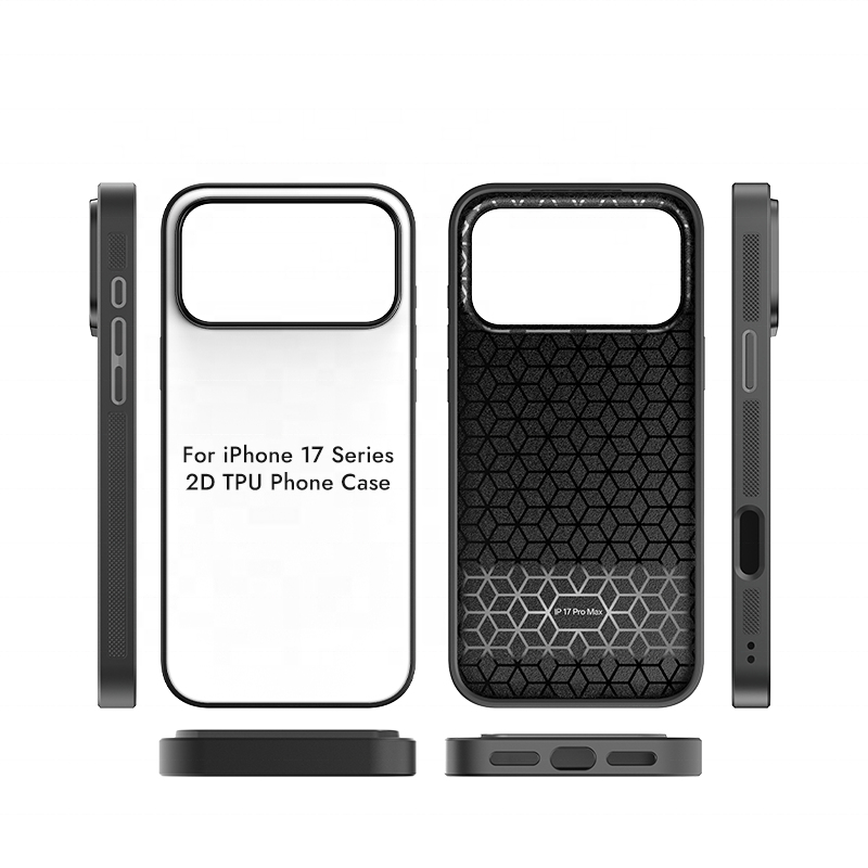 TPU Rubber Sublimation Silicone Phone Case For IPhone 17 series Photo Printing Iphone Case