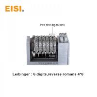 Machine de numérotation Leibinger à haute précision 6 chiffres facile à utiliser