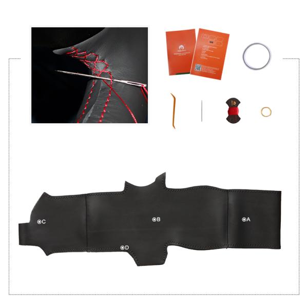 China Manufacturer Customized Hand Sewing Steering Wheel Cover for Volvo S60 for Volvo V40 for Volvo V60