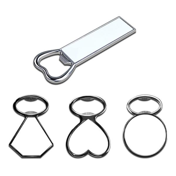 Personalized Sublimation Metal Fridge Magnet Bottle Opener Custom Magnet Bottle Opener