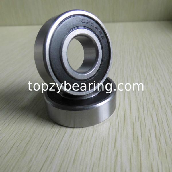 Chrome Steel Bearing 6204 2RZ 6204zz Bearing 6204 2z deep groove ball bearing 6204 2RS Size 20x47x14 mm 6204NR 6204 zz