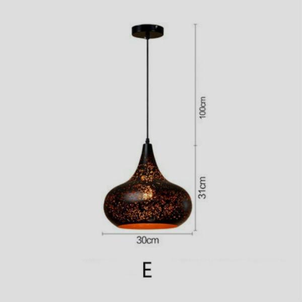 Loft Chandeliers Coffee Shop Bar Kitchen Dining room turkish lamps(WH-DC-16)