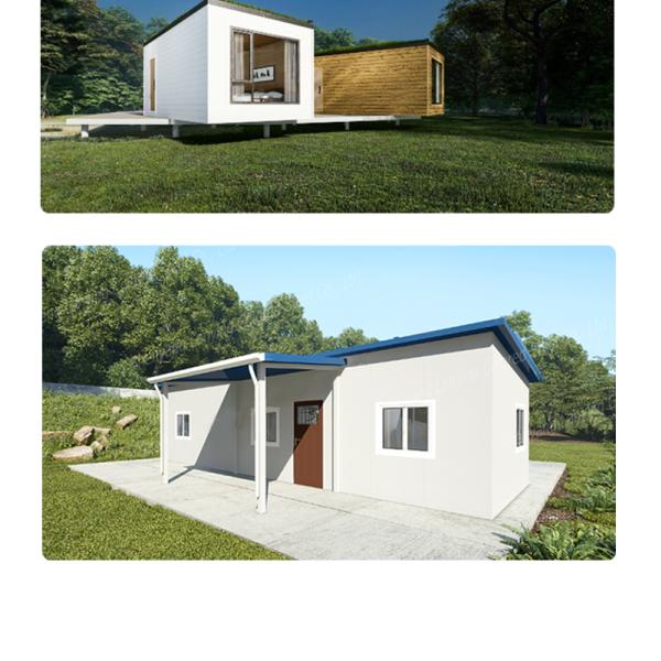 Contemporary Design Style Prefab Container Home Steel Construction for Sustainability