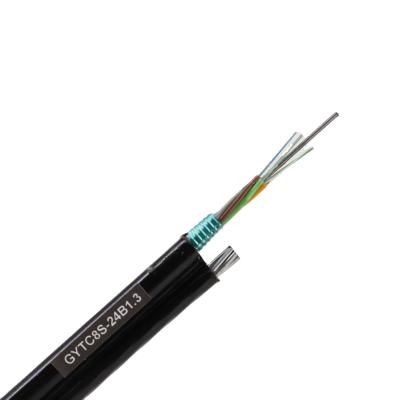 HDPE GYTC8S Figure 8 Fiber Cable 24core Single Mode Optical Cable