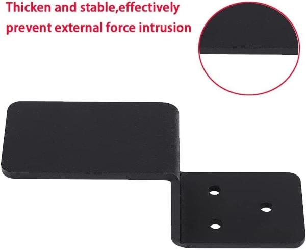 Porte-bouchon de sécurité à barres ouvertes et lourdes revêtues de poudre pour bois de construction standard de 2 x 4'