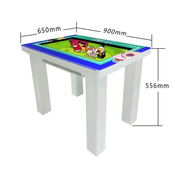32 Inch H81 School Kids Game Multi Touch Screen Table 350Nit Brightness 698.4 * 392.8MM