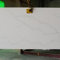 Piedra artificial del cuarzo de la textura de mármol para el taller, dureza de 6,5 Mohs