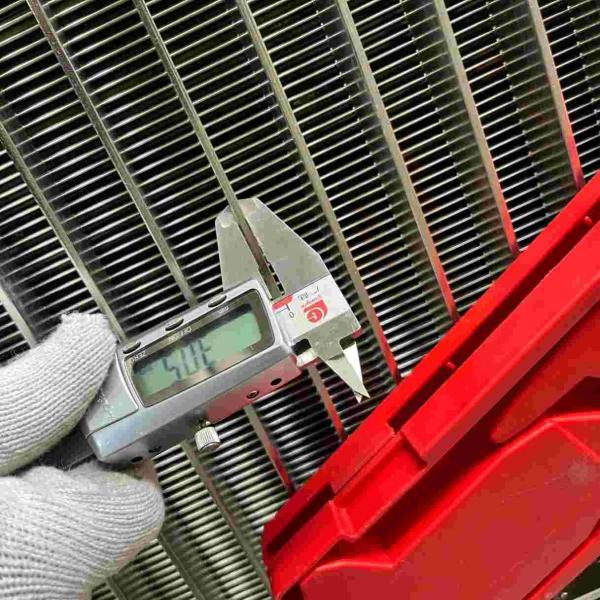 Flat Filter Stainless Steel Wedge Wire Mesh For Vibrating Sieve Rectangle Hole
