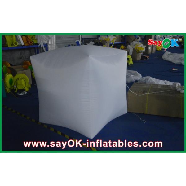 Вися этап освещая раздувной квадрат украшений праздника крытый