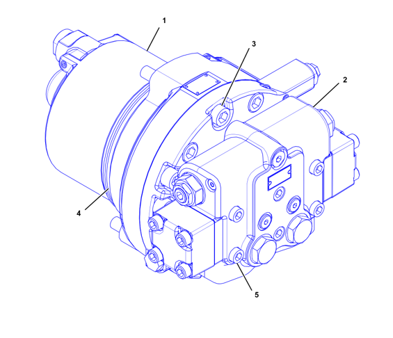 E325D/E329D 329D 330D2 TRAVEL MOTOR 334-9988 191-2681/227-6115 PART OF 378-9568 DRIVE GP-FINAL