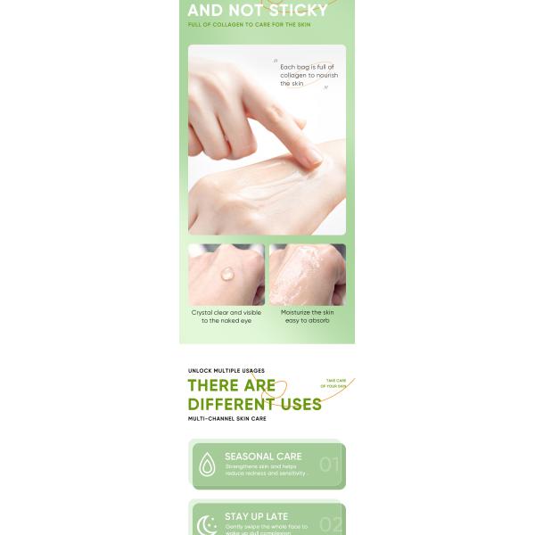 Листа маски красоты маска заботы кожи Вера алоэ лицевого корейская забеливая Moisturizing