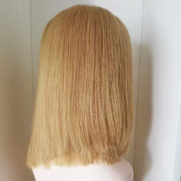 13X4 4X4 13X6 Lace Frontal Raw Brazilian Virgin Human Hair Wig Short Bob Wig