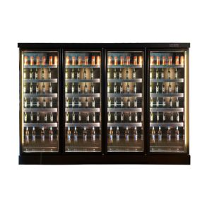 Регулируемый в высоту коммерческий бар холодильник супермаркет дисплей холодильник многодверный
