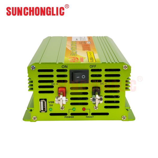 3000VA 24V to 220V Modified Sine Wave Solar Power Inverter with 5V USB Interface for Off-Grid Systems