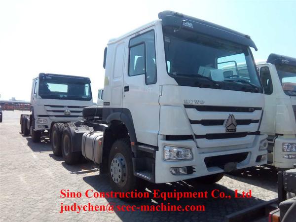Ten Wheeler Heavy Duty Tractor Trailer WD615.47 371hp Euro II ZZ4257S3241V