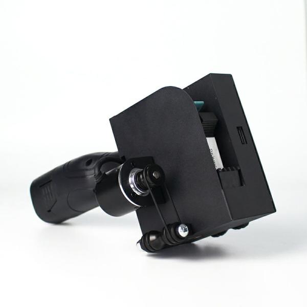 Single Color Fast Dry Ink Hand Held Inkjet Printer for Roll-to-Roll Printing 240*120*97mm