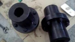 Good Compatibility Rigid Flange Coupling Large Transmission Torque