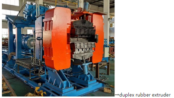 150mm Screw Diameter Rubber Extruder Machine for Butyl Tape Production Online Support