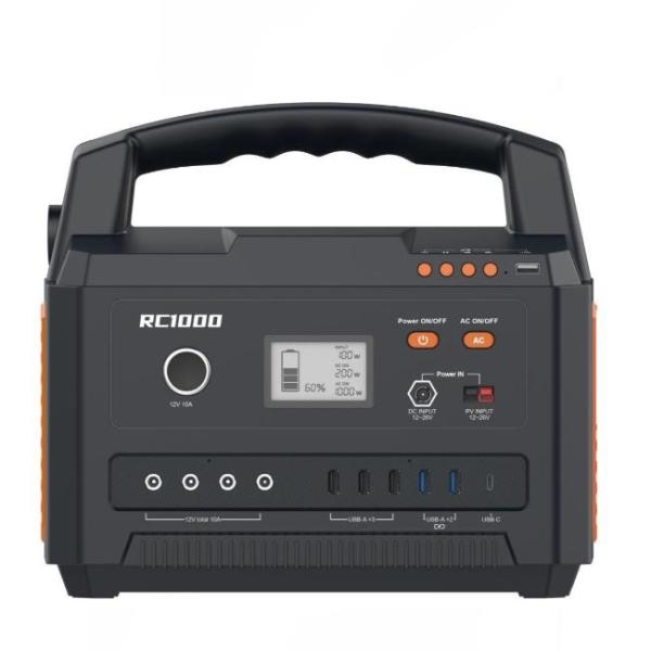 Batterie au lithium ternaire de 1000 W pour conduite autonome, camping, stockage