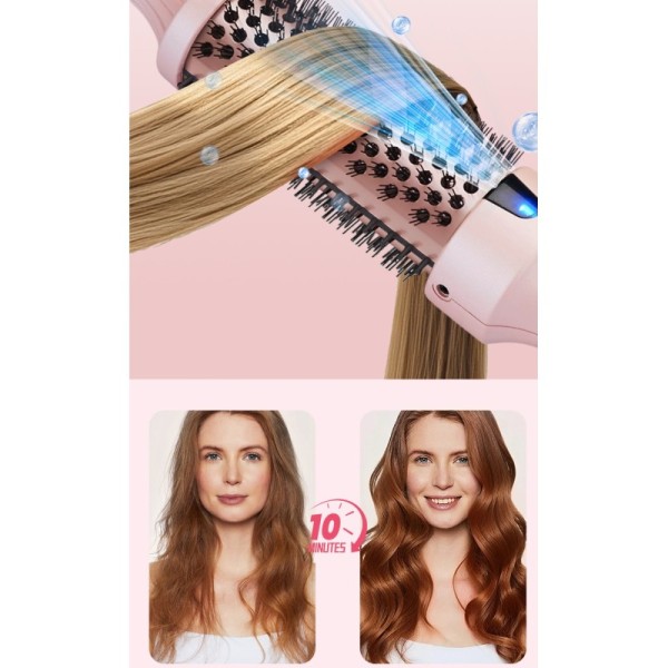 Premium Electric Curling Comb with Ceramic Barrel 5 Temperature Settings for All Hair Types-Household Use