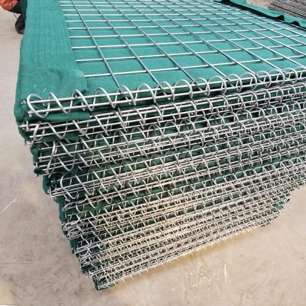 Hot Sale Defensive Barrier Earthy Welded Gabion Defensive Barriers Rock Cages Container