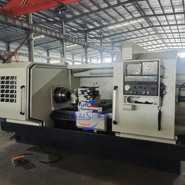 High Rigidty Automatic Oil Country Heavy Duty CNC Pipe Threading Lathe Machine For Screw Making