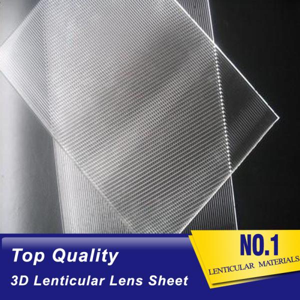Transparent different LPI lenticular sheets High Quality PET 75 lpi 3d Lenticular Lens Sheet sale and export Lithuania