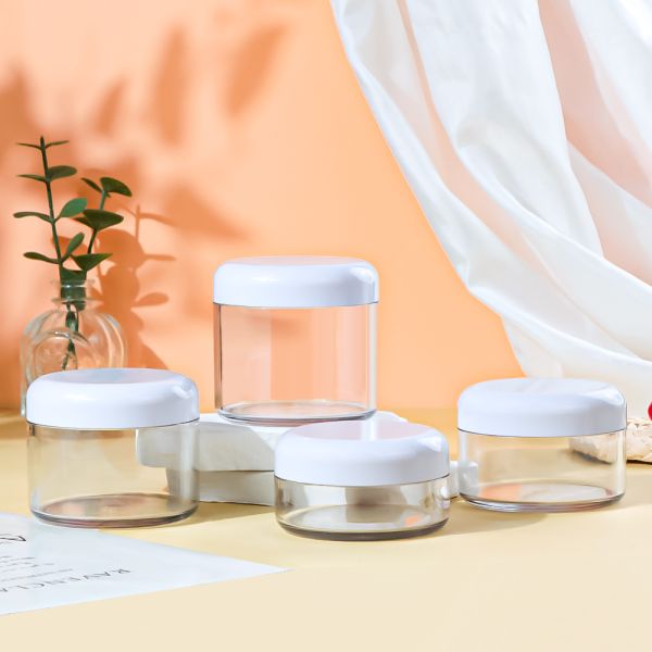 BPA Free PET Cream Jar with Customizable Capacity and Leak-Proof Design for Cosmetic Packaging