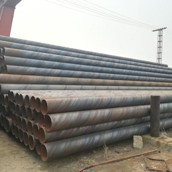 En 10219 S235jr SSAW Steel Pipe , Dredging Project dn 500 pipe