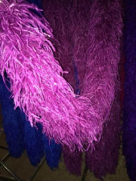 Marabou Penha e avestruz Plumes Penha Scarf Boa Para ocasião do ano