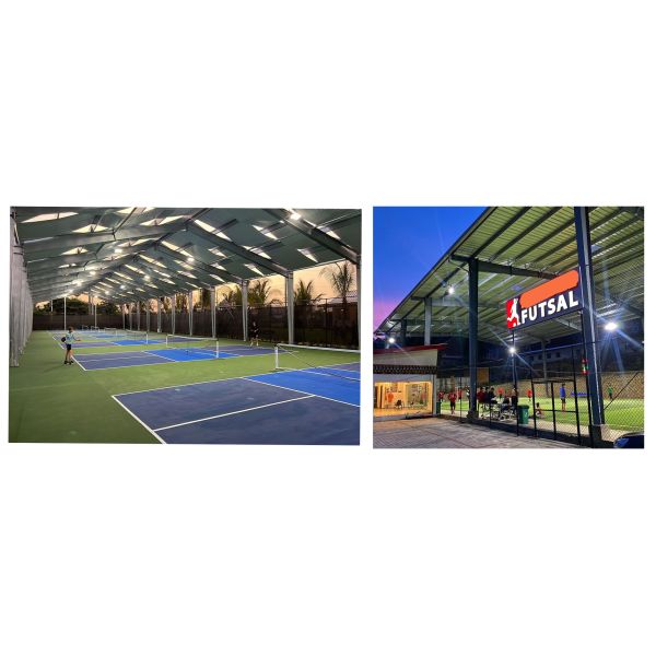 Light Steel Beam Stadium Construction Building Indoor Sports Hall Steel Structure Frame