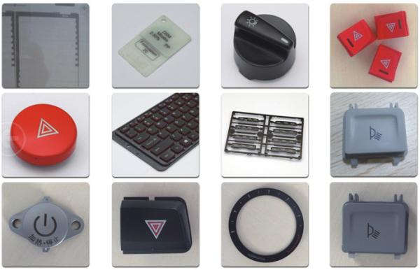 IPG Auto Electrical Portable Laser Etching Machine For Plastic Yellow Color