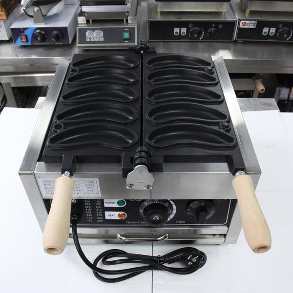 370*365*260mm Máquina de snacks de aço inoxidável não-aderente para uso industrial e comercial