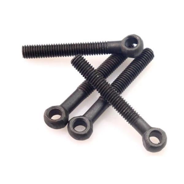 Grado de elevación de acero 4,8 del perno de ojo de la capa del óxido del negro del perno de ojo de carbono DIN444