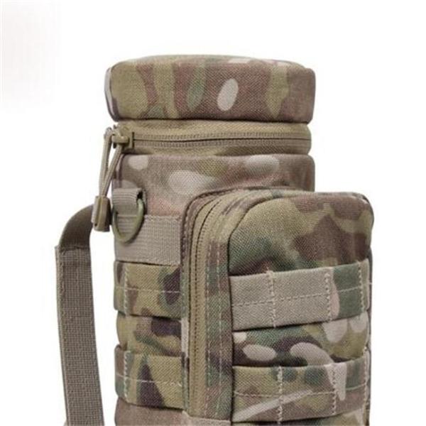 Tactical Water Bottle Pouch Pack Gear Waist Molle Gear Attachments