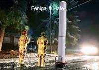 Luz inflable de la prisma de las lámparas de xenón del poder de batería 200w para la ayuda del puño del gran desastre