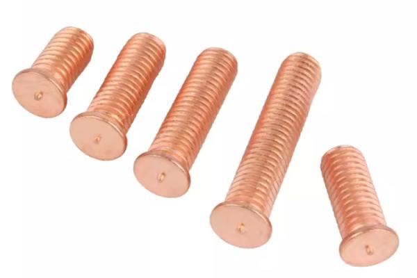 Premium M12 & M20 Brass Weld Stud Bolts with Nuts Washers Metal Fastening Offered in Sizes T1 T2 T3