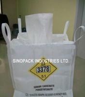 O canto dá laços nos sacos maiorias 2200lbs ASTM G 154-00 1000kgs branco do UN