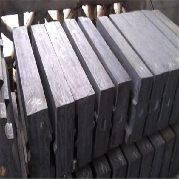 Cr7C3 65HRC Impact Crusher Blow Bars And Castings And Forgings