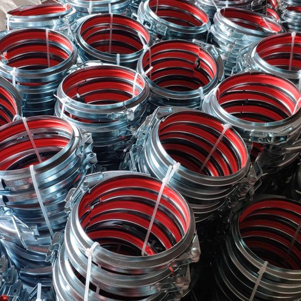 160mm Galvanized Pipe Clamp