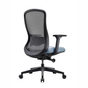 Office Furniture Silla De Oficina Swivel Revolving 4D Adjustable Arm Mid Back