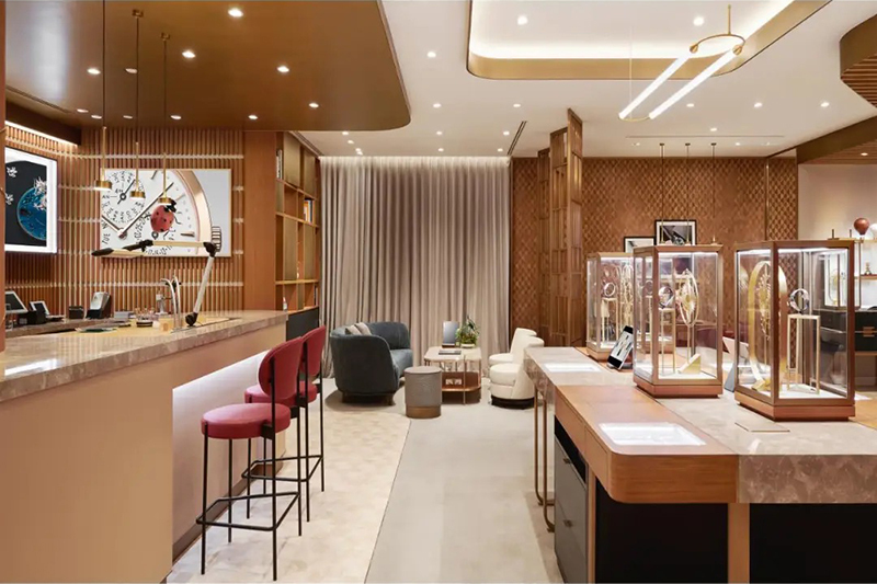 Watch Store jewellery shop showroom Waterproof dustproof retail store display cabinets